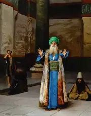 A Sultan At Prayer Jean-Léon Gérôme 11"x14" High Quality Art Print