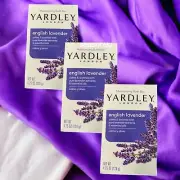 3 Yardley® London ENGLISH LAVENDER Soap MOISTURIZING BAR 4.25oz w/Essential Oil