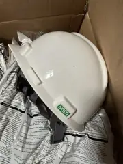 ⚡️MSA Safety Helmet Protective Hard Hat Type 1 White Front Brim