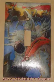The Art of Bird Light Switch Duplex Outlet wall Cover Plate Home decor