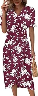 [Generic] Cyber Monday Deals Today,Summer Dresses 2024 Trendy,Womens Shirt Dress Fall Wedding Guest Dresses Wedding Guest Dresses for Women Short Long Formal Dress for(01-Black,L)