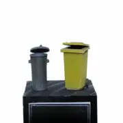 HD Models 1/35 Waste Bins (2 buckets)