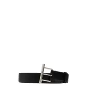 Alexander McQueen T-Bar Buckled Logo Engraved Belt 110,100,105,90,95,85 Black