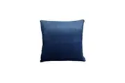 Alastairs Augusta Faux Mink Square Cushion - Navy