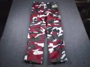 Rothco Pants Mens Medium Camo Military Camouflage BDU Cargo Army Fatigue Combat
