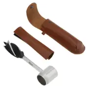Manual Hand Auger Wrench Wood Drill Bit Outdoor Camp Survival Tool for Bushcraft