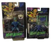 MARS ATTACKS MARTIAN TROPPER ACTION FIGURES BY TRENDMATERS IN 1996