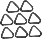 MUELODSIC Heavy Duty Carabiner Clip Set Large Triangle Aluminum Alloy Buckle for Outdoor Activities Keychain Speaker Hook Camping Hiking
