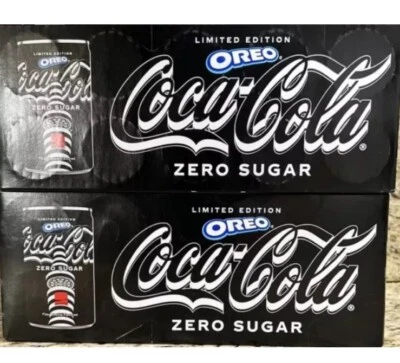 2 TEN PACKS! Coca-Cola Oreo Zero Sugar, 7.5 oz, FREE SHIPPING!