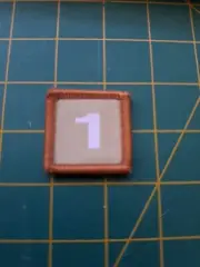 Joey Scouts 1 Year of Service Badge - White backing