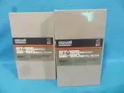 Maxell Professional ST126 BQ SE180 BQ VHS Unopene Package of 5 Plus 2 All Unused