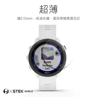 【小螢膜-手錶保護貼】Garmin Forerunner 245 螢幕保護貼 MIT高清高透刮痕修復防水防塵2入環保無毒