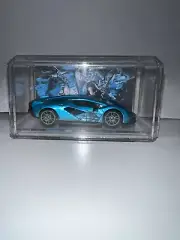 2023 Hot Wheels Lamborghini Sian Blue Mortal Kombat Custom Sub Zero HW Exotics