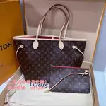 『二手精品』二手包包 LV 路易威登 NEVERFULL MM 經典子母包購物袋手提單肩包 M41178 女生托特包