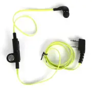 Green Fashion Style Earbud Headphone K Plug Fit for BF888s UV5R UV82