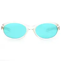 在飛比找PChome24h購物優惠-Romeo Gigli 義大利 俏皮透明感太陽眼鏡 / 透明