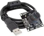 Arducam 5MP Wide Angle USB Camera for Computer, 1/4" CMOS OV5648 Mini UVC USB2.0