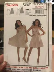 Burda sewing pattern no. 7983 Ladies dress size 6-18