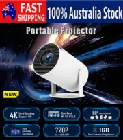 Android 5G WiFi 4K Projector LED Home Theater Bluetooth HDMI USB Office Durable