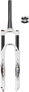 26 27.5 29 in Mountain Bike Air Front Fork Suspension, Ultralight Alloy Damping Adjustment Disc Brake XC Mountain Bike Forks for 1.5-2.45" Tires