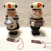 Mr. And Mrs. Claus Hershey's Chocolatier Salt And Pepper Shaker Set