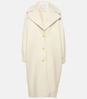 [Patou] Patou Wool-blend coat AU 10 white