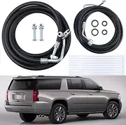 LONGKEES SU33468 Rear AC Line Set Air Conditioning Hoses Compatible with Chevy Suburban Cadillac Escalade ESV GMC Yukon XL(For Long wheelbase SUV)