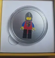 Lego castle coin - Lego store Korea gold & silver membership, exclusive & rare!!