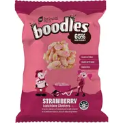 Boodles Lunchbox Clusters Strawberry - 65g