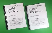 Owners Manual for Olympus C-770 Ultra Zoom Camera 266 Pages W/Clear Covers!