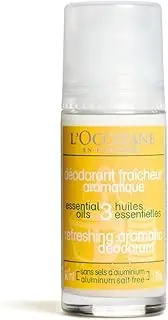 Loccitane Refreshing Aromatic Deodorant by Loccitane for Unisex - 1.7 oz Deodorant Roll-On, 50 ml