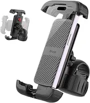 Nuyhadds Bicycle Mobile Phone Holder, Bicycle Mobile Phone Holder, Adjustable Silicone Bicycle Mobile Phone Holder with Non-Slip Grip, Sturdy, Shockproof Phone Stand for Easy Installation, Bicycle