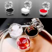 Clear Acrylic Box Earring Jewellery Box for Case Organiser for Jewelry