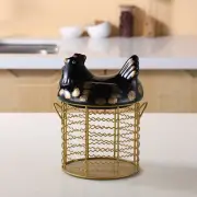 Storage Container Classic Space-saving Iron Egg Storage Container Cute