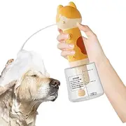 Electric Dog Shampoo Dispenser - Pet Bath Electric Foam Machine | Shower Gel Foam Dispenser | Cat Automatic Bathing Rechargeable Soap Sprayer For Deep Cleaning Bathtub, Kitchen Sink