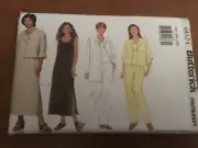 BUTTERICK #6024-LADIES FULL FIGURE CASUAL DRESS-TOP-PANTS PATTERN 16W-20W FF