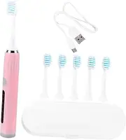 Baluue Power Toothbrushes Soft Bristle Toothbrush Electric Toothbrush Io Usb Rechargeable Ergonomic Design