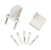 Organized Living 1464-6621-11 Plastic Side Wall Brackets