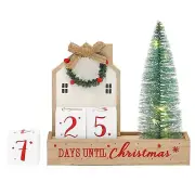 JOEJET Christmas Countdown Calendar, Days Until Christmas Countdown Blocks, W...