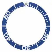 BEZEL INSERT FOR OMEGA SEAMASTER JAMES BOND 2265.80 FULL LARGE # TOP QUALITY