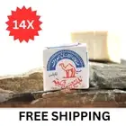 14x Bars Original Al Jamal Soap virgin Olive Oil Traditional 130g Aljamal Nablus