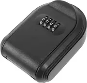 GETAJGHSD Key Lock Box for Outside Wall Mount Portable Key Holder with Resettable Combination Safe