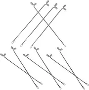 LIGHTAOTAO 10Pcs Metal Beading Needles for Jewelry Making Precision Hook Design for Easy Threading Beads for Crafts and Bead Bracelet Creation