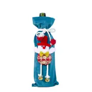 New Year Wine Bottle Cover Christmas Decorations Restaurant Hotel Layout Props Stocking Gift Holders Xmas Navidad Dinner Decor