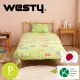 【Westy】日本西村OzBoy奧茲男孩100%純棉3件組-單人全開綠(KIDS Design得獎款-單人3.5x6.2尺)