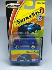 MATCHBOX SUPERFAST 35TH ANNIVERSARY LIMITED EDITION #45 CHRYSLER PANEL CRUISER