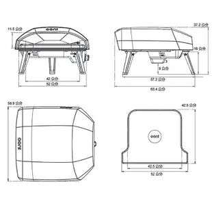 Ooni Koda 16 Gas Powered Pizza Oven 瓦斯款披薩窯烤爐(Koda16) 烤肉爐 烤箱