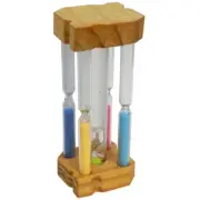 Wooden Sandglass Hourglass sand Clock Timer For Kids Great Fun