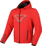 Macna Atracor Motorcycle Textile Jacket, red, Size M for Men