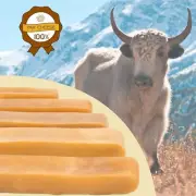 100% Himalayan Dog Chew Small Yak Cheese- 5 PCS Yak Milk Cheese Sticks